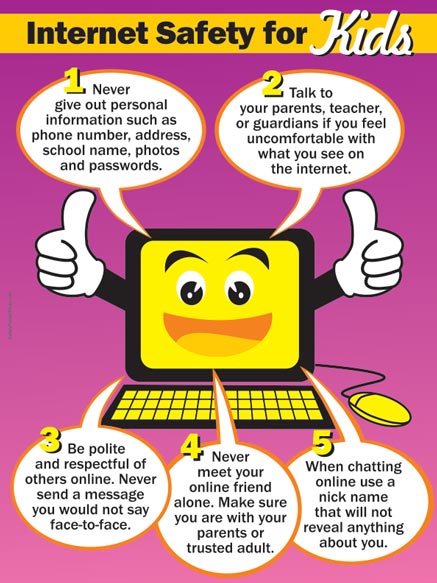 internet safety rules for kids
