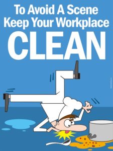 Keep Workplace Clean | Safety Poster Shop