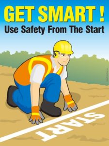 Use Safety From The Start | Safety Poster Shop