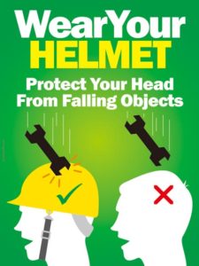 Wear Your Helmet | Safety Poster Shop