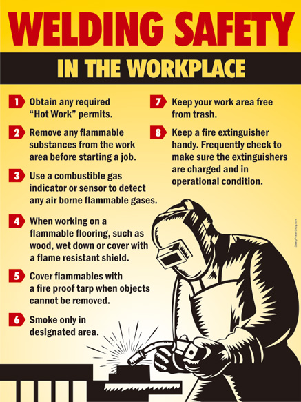 safety charts in the workplace