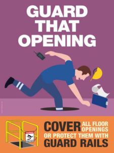 Guard That Opening | Safety Poster Shop